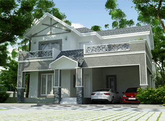 Luxury residential Villa builders in Kerala, top villas in cochin, Ernakulam, Kakkanad